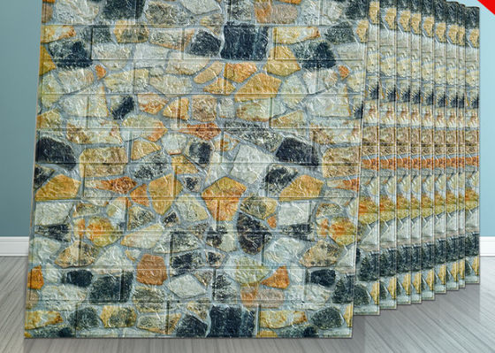 50*50CM Moistureprooof 3D PE Schuimbehang, 3D Stickers van het Muurschuim voor de Bureaubouw